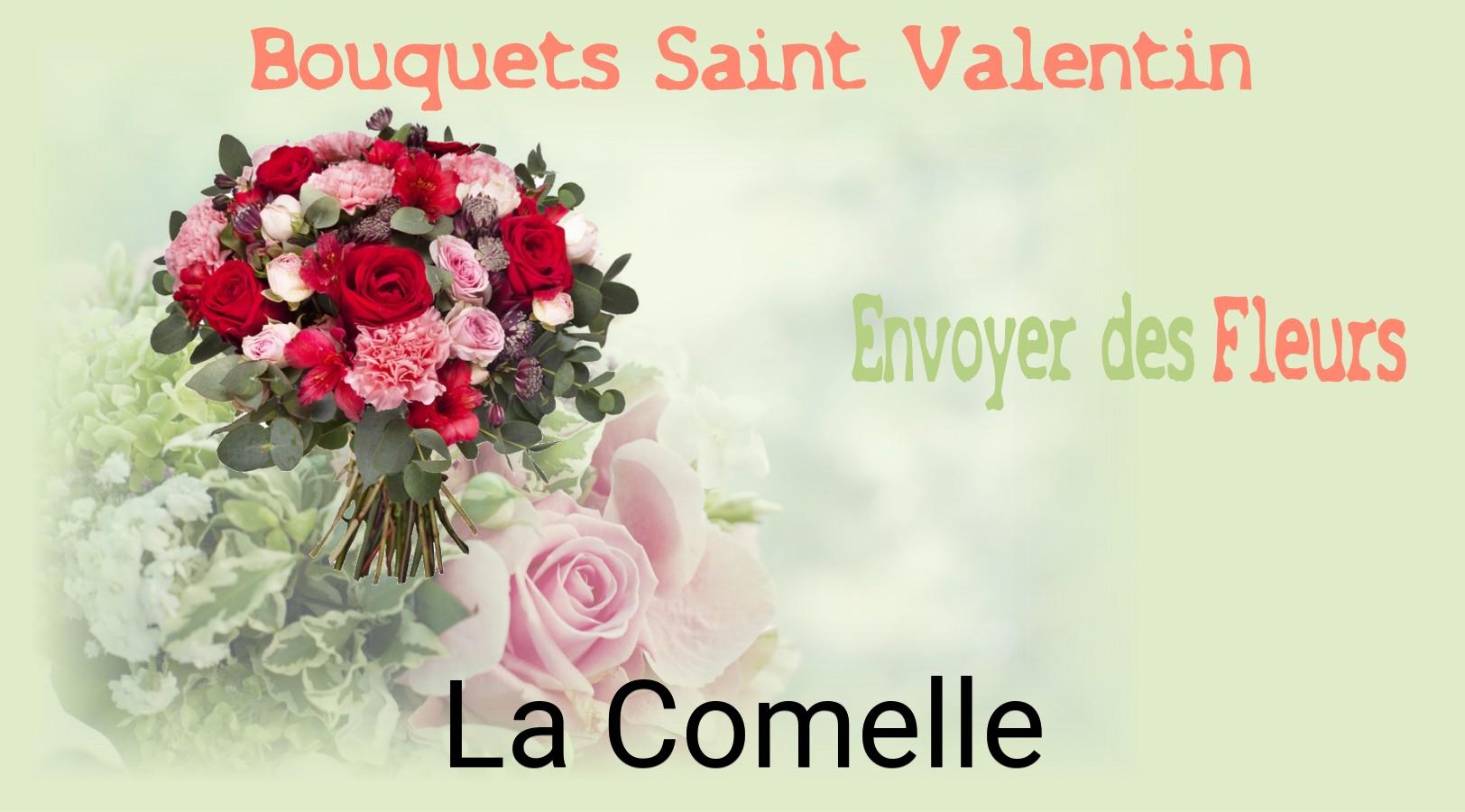 Roses de Saint-Valentin livrées à La Comelle